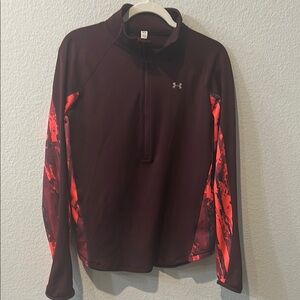 Under Armor half zip long sleeved cold‎ gear